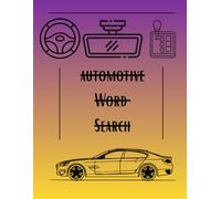 Automotive Word Search: Car Word Search | Word Games for Car Lover | Cars Puzzels