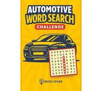 Automotive Word Search Puzzle Book: 50 Word Search Puzzles about Cars, Engines, Racing, and More | 6x9 inches, 110 pages | Fun & Educational Gift for Car Enthusiasts, Gearheads, and Puzzle Lovers