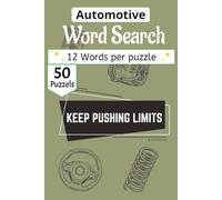 Automotive Word Search Puzzle Book: Automotive Word Search Puzzles for Enthusiasts: Classic Cars, Trucks, Auto Mechanics, and Repair Terminology | Large Print Brain Games for Adults and Seniors
