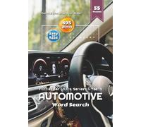 Automotive Word Search Puzzle Book: Car Lover’s Word Searches Featuring Auto Parts, Tools, Repairs & More | 6×9 Inches, 110 Pages | Over 50 Enjoyable Puzzles for Quiet Moments