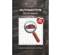 Automotive Word Search Puzzle Book: Word searches with Easy to read about automotive, cars, mechanics and more | 6x9 inches, 110 pages | puzzle book for teens, seniors and adults | Gift for Holidays