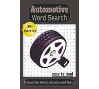 Automotive Word Search Puzzle Book: Word Searches with Easy To Read Print about automotive, cars, mechanics | 6x9 inches, 110 pages | 50+ Puzzles... ... Vacations, Holidays, Travel, and Free Times