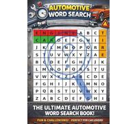 Automotive Word Search Puzzle Book: Word Searches with Easy to Read Print about Automotive, Cars, Mechanics and More | 6x9 inches, 120 pages | 50+ ... Gift for Vacations, Holiday and Free Times