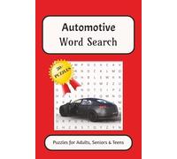 Automotive Word Search Puzzle Book: Word Searches with Easy to Read Print about Automotive, Cars, Mechanics and More | 6x9 inches, 110 pages| 50+ Puzzles... Gift for Vacations, Holidays and Free Times
