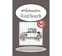 Automotive word search puzzle book: word searches with easy to read print about automotive, cars, mechanics and more