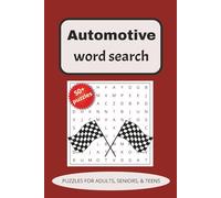 Automotive Word Search Puzzle Book: Word Searches with Easy to Read Print about Automotive, Cars, Mechanics and More | 6x9 inches, 110 Pages | 50+ ... Gifts for Vacations, Holidays, and Free Time