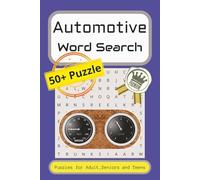 Automotive Word Search Puzzle Book: Word Searches with Easy to Read Print about car, vehicle, mechanic, machine and More ( 6x9 inches, 110 pages | 50+ ... Gift for Vacations, Holiday and Free times )