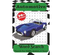 Automotive Word Search Puzzle Book: Word Searches with Easy to Read Print about Cars, Car Maintenance, Car Racing and More | 6x9 inches, 110 pages | ... Gift for Vacations, Holidays, and Free Times