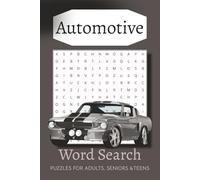 Automotive Word Search Puzzle Book: Word Searches with Easy to Read Print about Cars, Trucks, Engines and All Things Automotive | 6x9 inches, 110 ... … Gift for Vacations, Holidays and Free Times