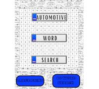 Automotive Word Search: Word Games for Car Lover | Cars Puzzels | Car Word Search