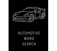 Automotive Word Search: Word Games for Car Lover | Cars Puzzels | Car Word Search