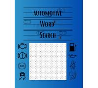 Automotive Word Search: Word Games for Car Lover | Cars Puzzels | Car Word Search