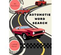 Automotive Word Search: Word Games for Car Lover | Cars Puzzels | Car Word Search