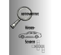 Automotive Word Search: Word Games for Car Lover | Cars Puzzels | Car Word Search