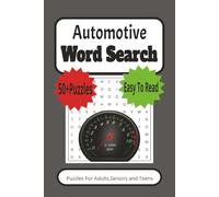 Automotive Word SearchPuzzle Book: Word Searches with Easy To Read Print about Automotive, Cars, Mechanics and more | 6x9 inches, 110 pages | 50+ puzzles... Gift for Vactions, Holidays and Free times