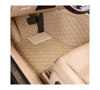 automotrices Alfombrillas Cuero para Citroën C4 para Grand para Picasso 2006 Impermeables Protección contra Intemperie Almohadillas Artificiales taloneracoche(Brown Driver Mat)