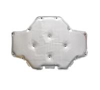 Automóvil Aislamiento Para X3 G01 Para X4 G02 2018-2020 Cubierta Delantera Del Motor Del Coche Capó Almohadillas Térmicas Sonido Motor Estera Capó(Full aluminum front)