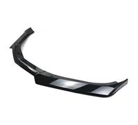 Automóvil Alerón Delantero Difusor Alerón Divisor Labios Parachoques Delantero Apariencia Fibra Carbono Negro para Chevy para Camaro para SS/LS LT RS 2019-2024(Glossy Black)