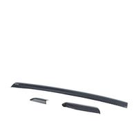 Automóvil Interior Molduras Interiores Consola Central Tablero Tiras Decorativas Cubierta ABS Estilo Fibra Carbono Para A3 8V 2014-2018 S3 2017