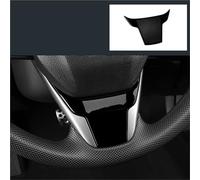 Automóvil Interior Pegatina Decorativa Para Volante Accesorios Para Civic 10th Sedan Hatchback 2016-2021(Piano Black)