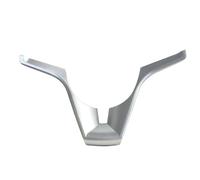 Automóvil Interior Pegatinas Cubierta Volante Coche Accesorios Cromados Para Chevrolet Para Cruze Para Trax Para Tracker Para Sonic
