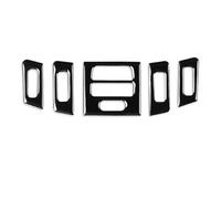 Automóvil Interiores para BMW Serie 3 2005-2012 E90 E92 E93 2005-12 Piano Negro Salida Aire Acondicionado Placa Plástico Embellecedor Accesorios Interiores Coche Pegatina Interiores Automóviles (Colo