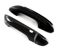 Automóvil Manija Puerta Para MG5 2021-2024 Un Solo Orificio 1 Manija De Puerta Inteligente Decoración Cuenco Accesorios Modificación Antiarañazos Protector Compatible Con(2 Doors Bright Black)
