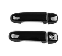 Automóvil Manija Puerta Para Verso-S P120 2011-2015 Cubierta Decorativa Antirrayas Para Manija Puerta Exterior Un Solo Orificio(2 Doors Bright Black)