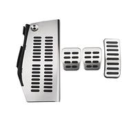 automóvil pedales Para Skoda Para Octavia Para Fabia Para Roomster Para Para Rapid 1U 1 Para Rabia Reposapiés pedal coche Cubierta pedal Coche Funda Pedales(MT with Rest)