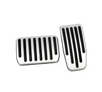 automóvil pedales Para Tesla Para Model 3/Y, accesorios de repuesto para pedales de coche, cubiertas para pedales de freno y acelerador. Coche Funda Pedales(Silver)