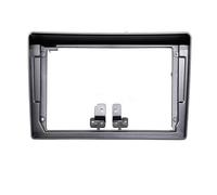 Automóvil Radio Fascias Android GPS MP5 Estéreo Jugador 2 DIN Unidad Principal Panel Tablero Marco Instalación para Peugeot 407 2005-2008 Fascia del Panel de Radio(Grey 407)