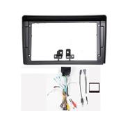 Automóvil Radio Fascias Android GPS MP5 Estéreo Jugador 2 DIN Unidad Principal Panel Tablero Marco Instalación para Peugeot 407 2005-2008 Fascia del Panel de Radio(407XP Black)