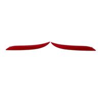 Automóvil Reflector Freno Luz Para BMW Serie 5 E60 2008-2010 Reflector Parachoques Trasero Coche Tira Advertencia Lente Roja 63147183913 63147183914 Tiras Reflectantes(Left and Right)