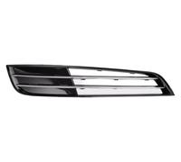 Automóvil Rejilla Delanteras Para A8L A8 D4 2010 2011 2012 2013 Parachoques Antiniebla Rejilla Coche Lado Izquierdo Derecho Cubierta Delantera Cromada(1 Right No Hole)
