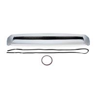 Automóvil Rejillas Delanteras Moldura Abultamiento Capó Delantero Para Toyota Para Tundra 2014-2021 Rejilla Superior Delantera, Panel(Cromo)