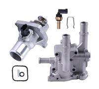 Automóvil termostato Compatible Con Fiat Para Croma 2005 2006 2007 2008 2009 2010 2011 Cubierta De La Carcasa Del Termostato Del Coche 96984103 96817255 96984104(4)