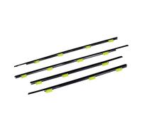 Automóvil Tira Sellado Goma Para CRV 2002-2022 4 Uds Tira Sellada Vidrio Para Ventanilla Coche Lateral Para Clima(2002-2006)