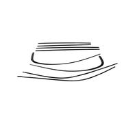 Automóvil Tira Sellado Goma Para Serie 3 E46 1998-2005 Eje Corto 8 Uds Tira Ventana Exterior Coche Cubierta Decorativa Embellecedora