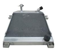 Automóvil Turbo Intercooler Compatible Con Jaguar Para Mk1 Mk2 1955 1956 1957 1958 1959 Reemplazo Intercooler Radiador Aluminio Reparación Piezas Repuesto