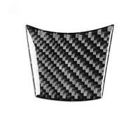 Automóviles Interior Para Serie 5 E60 2004-2010 Cubierta Fibra Carbono Pegatina Botones Volante Coche Panel Decoración Embellecedora(B)