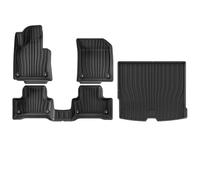Automóviles Tapetes para Volvo XC60 2018-2025, Resistentes para Todo Tipo De Clima. Alfombrillas Y Revestimientos De Carga De TPE(4PCS Gas)