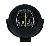 Autonautic -Brújula/Compás Magnético con Estribo Multidireccional - Ideal para instalación en Techo/Vertical/Lateral/Horizontal - Rosa 85mm (ø) - C8-0025