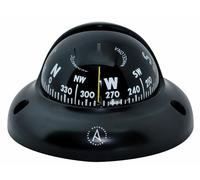 Autonautic - Brújula Magnética Náutica de Superficie, para pequeñas embarcaciones, semirrígidas, Kayaks y lanchas - Rosa 65mm - Negra - C3001