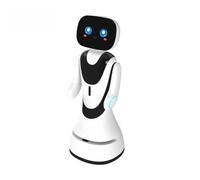 Autonomous AI Hotel Concierge Guía de Bienvenida Robot, Lobby Reception | Robot de servicio interactivo de carga automática multilingüe para hotel resort, hotel boutique y complejo de apartamentos