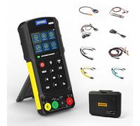 AUTOOL Automotive Multímetro osciloscopio de rango automático TRMS, osciloscopio digital AC/DC y multímetro 1000 V 20 A, dispositivo de diagnóstico automotriz para detección ECU, línea K y señal de