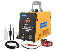AUTOOL - Detector de Plomo para máquina de Humo para automóvil DC 12 V EVAP probador de diagnóstico de aspiradora con Bomba de Aire integrada para Sistema de tuberías