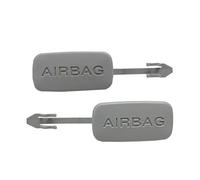 autopartes 1 par de embellecedores tapa perno cubierta "AIRBAG" Pilar AB para Audi A4 B8 S4 para Avant para Allroad A5 8T S5 para Sportback Q7 4L 8K0868171 8K0868172(1 Pair Grey)