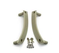 Autopartes 2 Piezas Cubierta Protectora Para Manija Puerta Interior Automóvil Izquierda Derecha Para VW Para Beetle 1998 1999 2000 2001 2002 2003 2004 2005-2010 Manija de Puerta Interior(Beige-L R)