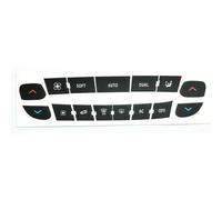 Autopartes Calcomanías Adhesivas Para Reparación Botones Audio Radio Del Panel Control Del Aire Acondicionado Para Renault Megane Para Master Para Scenic