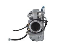 autopartes Carburador de ánima lisa Autoparts HSR45 de 45 mm, compatible con Harley-Davidson EVO Twin Cam